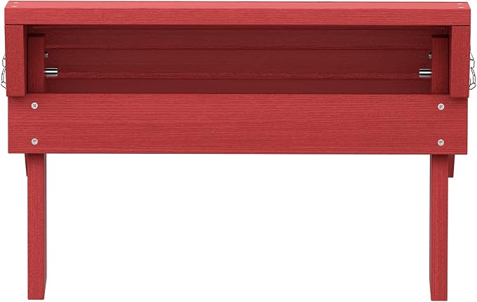 SERWALL Folding Adirondack Footrest, All Weather Adirondack Ottoman Without - Image 10