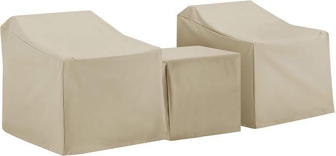 Crosley Furniture Patio Furniture Covers, Waterproof 3-Piece Cover Set by CrosleyFurniture