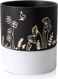 Nihow Self Watering Plant Pot: 6 Inch Ceramic Planter by Nihow