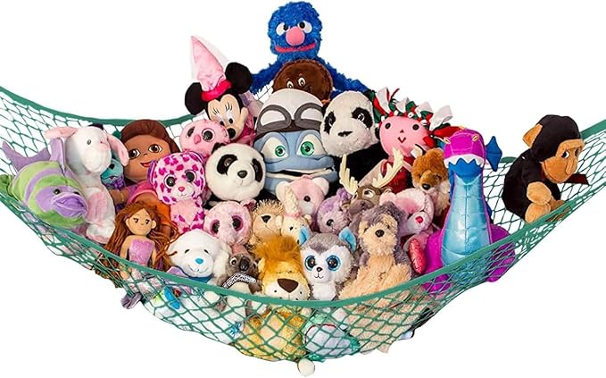 Lilly's Love Large Stuffed Animal Hammock | Corner Hanging Organizer, Stuffed by LillysLove