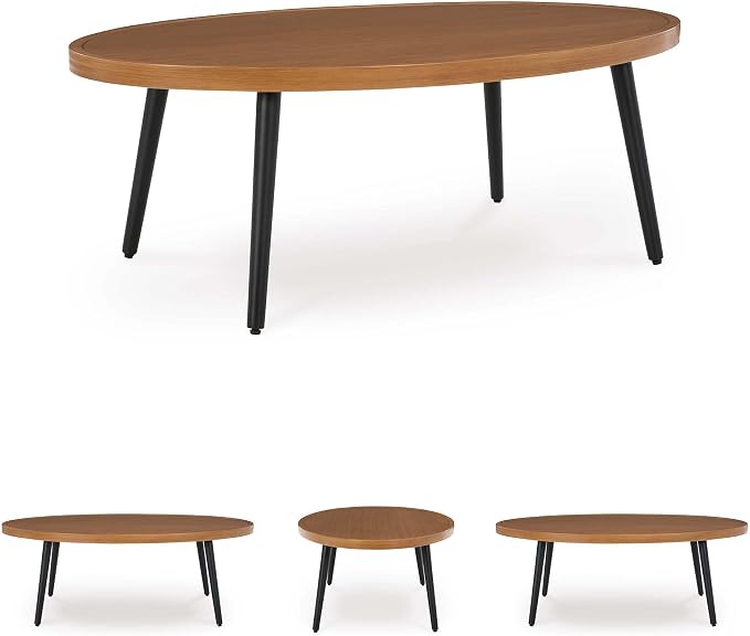 Signature Design by Ashley Horizon Hall Casual Outdoor Coffee Table - Image 6