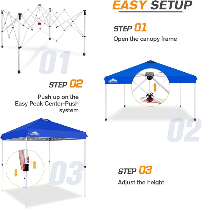 EAGLE PEAK Pop Up Canopy Tent - Image 2