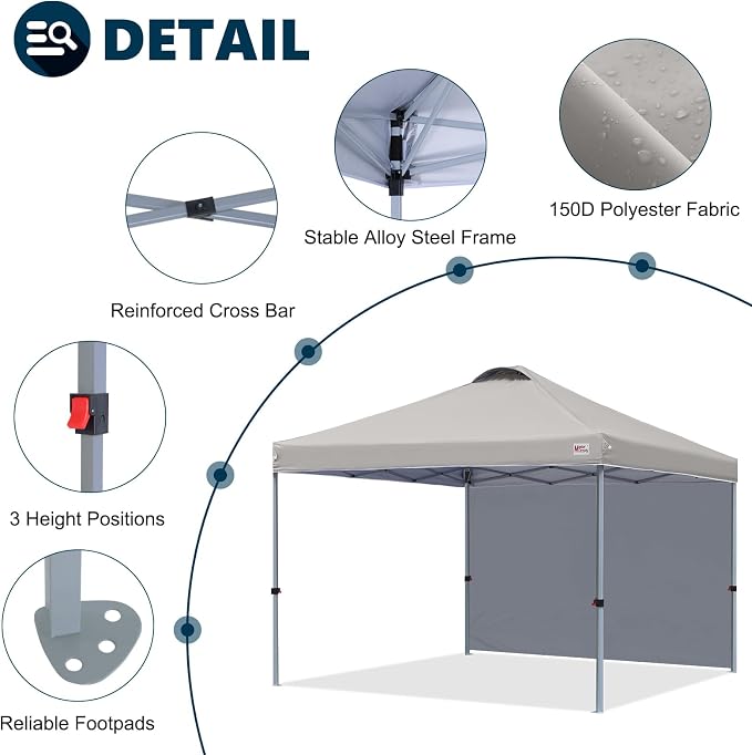 MASTERCANOPY Durable Pop-up Canopy Tent - Image 4