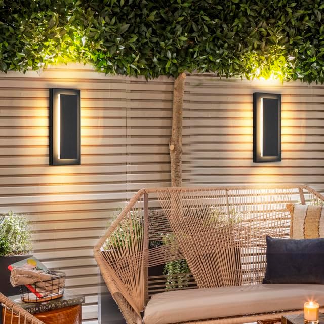 11.8’’ Modern Exterior Lighting Fixtures, Waterproof Exterior Sconce Light - Image 8