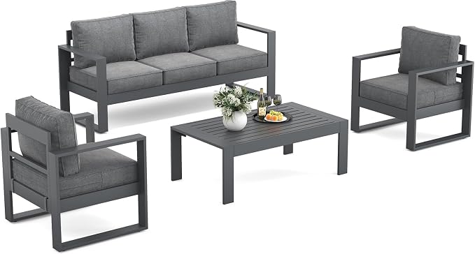Outdoor Aluminum Furniture Set - Image 2