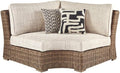 Signature Design by Ashley Beachcroft Outdoor Curved Corner Chair by SignatureDesignbyAshley