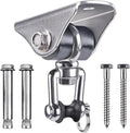 SELEWARE Anti-Squeaking Swing Hanger Stainless Steel Swing Set Hook Ceiling by SELEWARE