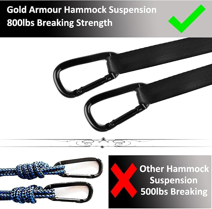 Gold Armour Camping Hammock - Image 5