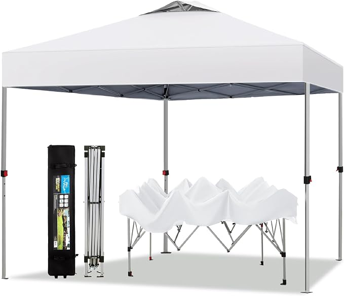 PHI VILLA 10x10 Pop Up Canopy Tent Easy Outdoor Sun Shade by PHIVILLAThepioneerofcomfortablehouseholdsupplies