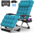 Suteck Oversized Zero Gravity Chair, 33In XXL Lounge Chair w/Removable by Suteck