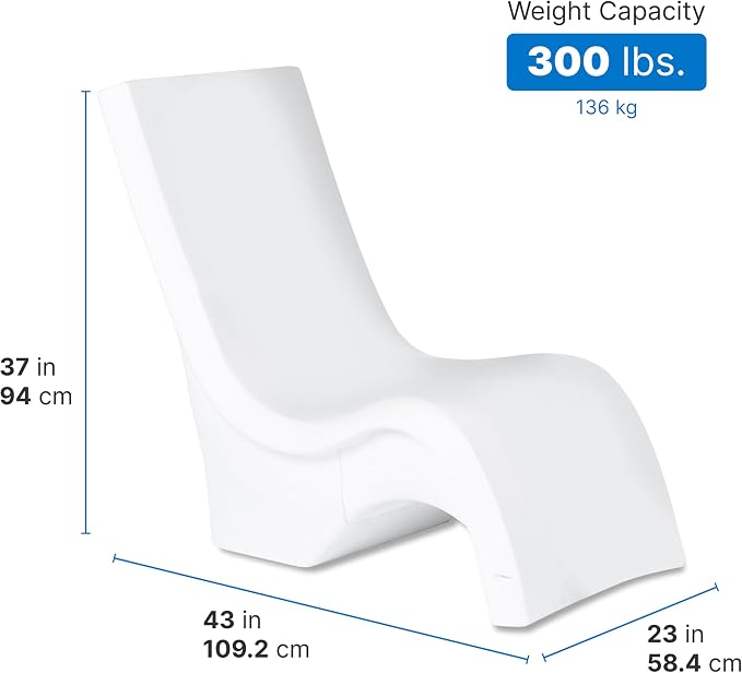 Step2 Vero Pool Chair, Fade-Resistant, Waterproof Patio Furniture - Image 2