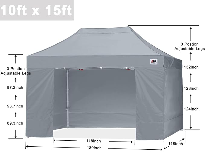 ABCCANOPY Easy Pop Up Canopy Tent - Image 3