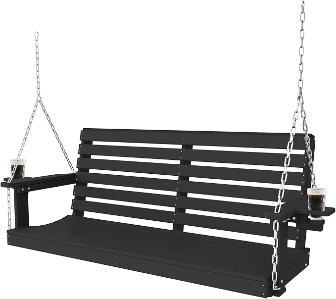 Plawdlik Porch Swings, 2 Seat Patio Chair by Plawdlik