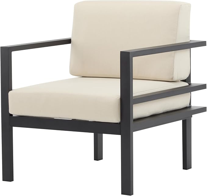 Christopher Knight Home Caden 27.7'' Modern Outdoor Lounge Chair - Image 4