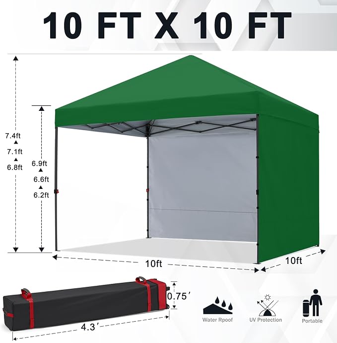 COOSHADE Pop Up Canopy Tent 10x10 - Image 5