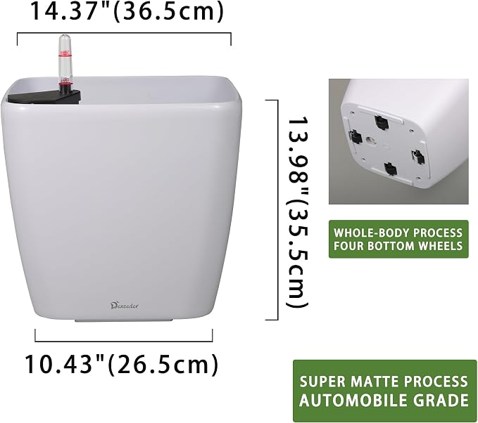 Dexceder 15x14 Self Watering Planter - Image 3