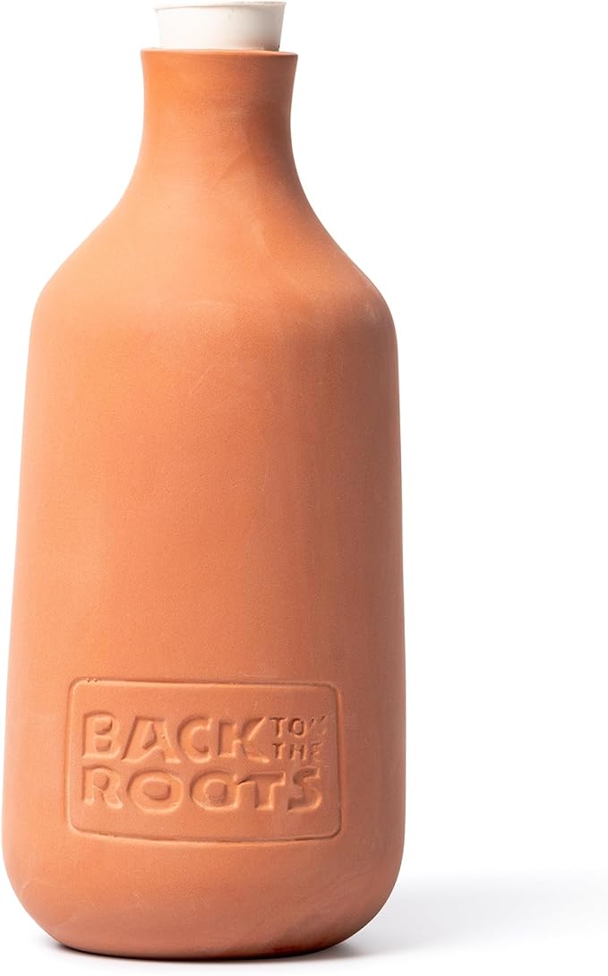 Back to the Roots Self-Watering Terracotta Olla Pot, 700mL Provides 1 Week of - Image 6
