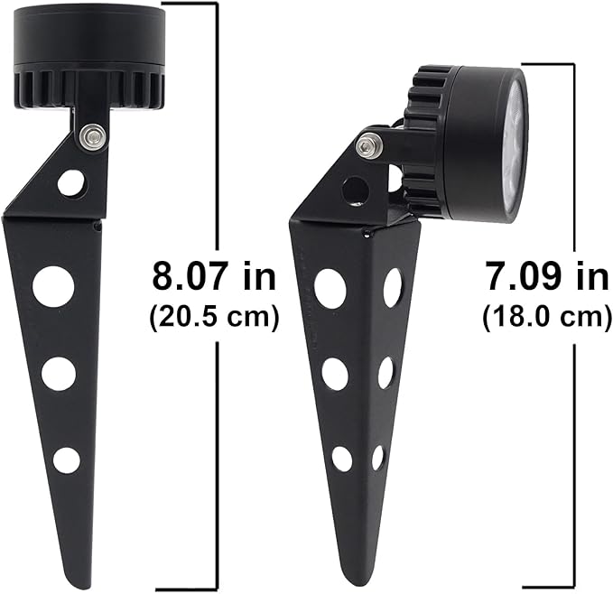 Solar Outdoor Spotlight Legacy 50X 4PK, Garden Landscape Yard Pathway Light - Image 5