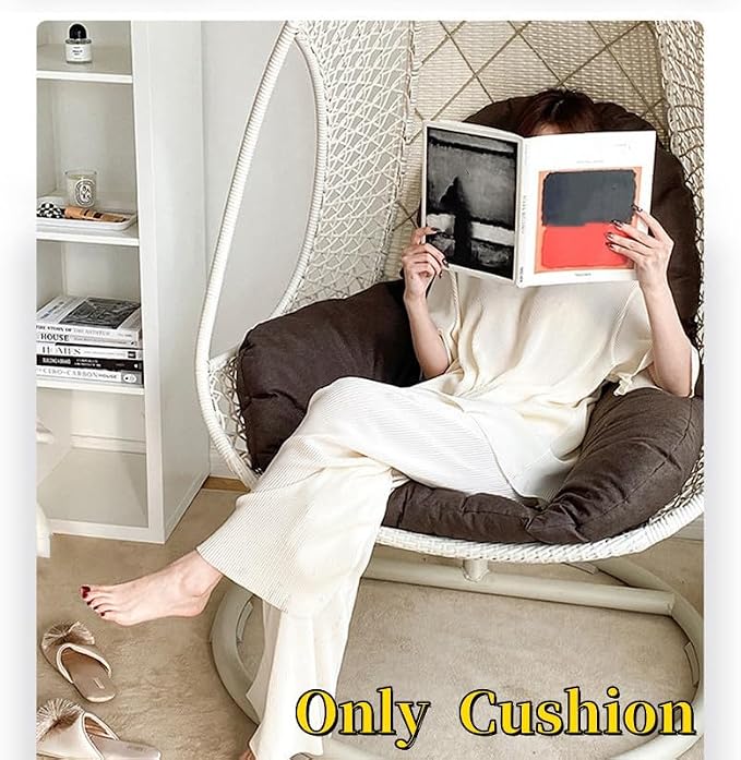 Swing Egg Chair Cushion Thickened Hanging Basket Seat Cushion Washable Hammock - Image 4