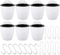 Homend 7 Pack Self Watering Hanging Planters, L Size, Suitable by DasMarine