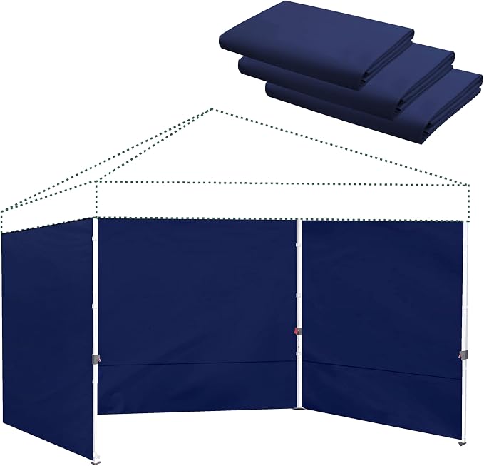 Canopy Sidewalls for 10x10 Pop Up Canopy 99% UV Protection, Waterproof by Unknown