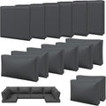 Aoxun 14pcs Patio Cushion Covers Replacement, Waterproof Outdoor Furniture by Aoxun