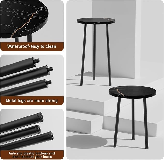 Plant Stand Indoor Tall: Corner Wood Plant Stand 2 Pack Mid Century Modern Decor - Image 3