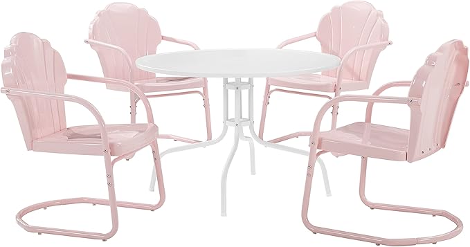 Crosley Furniture Tulip 5-Piece Outdoor Dining Set by CrosleyFurniture