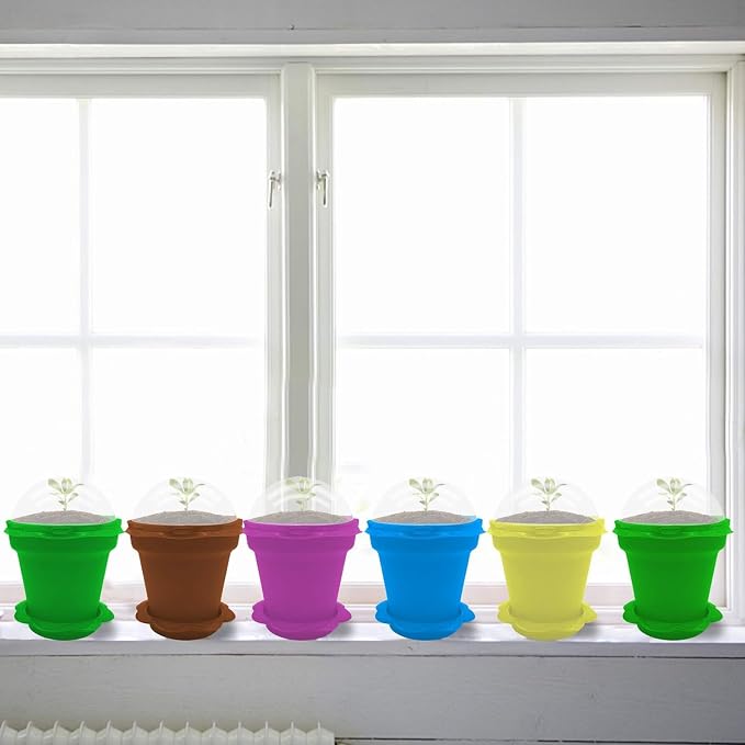 PURPLE STAR 1N 50 Packs Cupcake Plant Nursery Pots - Image 4