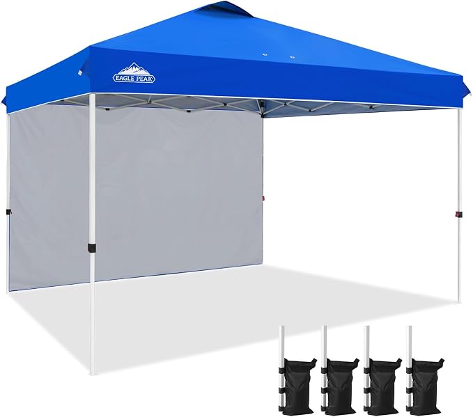 EAGLE PEAK Commercial Canopy 12x12 Pop Up Canopy Tent by EAGLEPEAK
