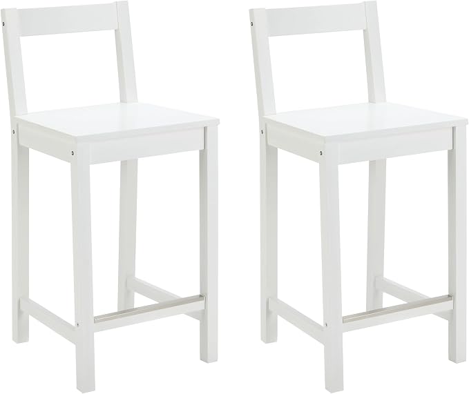 Amazon Basics Wooden Counter Height Bar Stool by AmazonBasics
