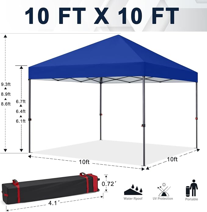 COOSHADE Durable Instant Canopy 10x10Ft - Image 5
