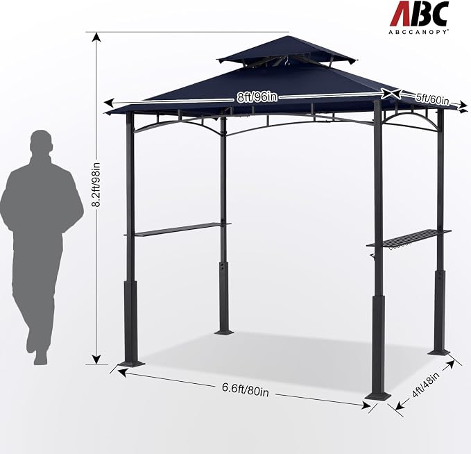 ABCCANOPY 8x5 Grill Gazebo - Image 4
