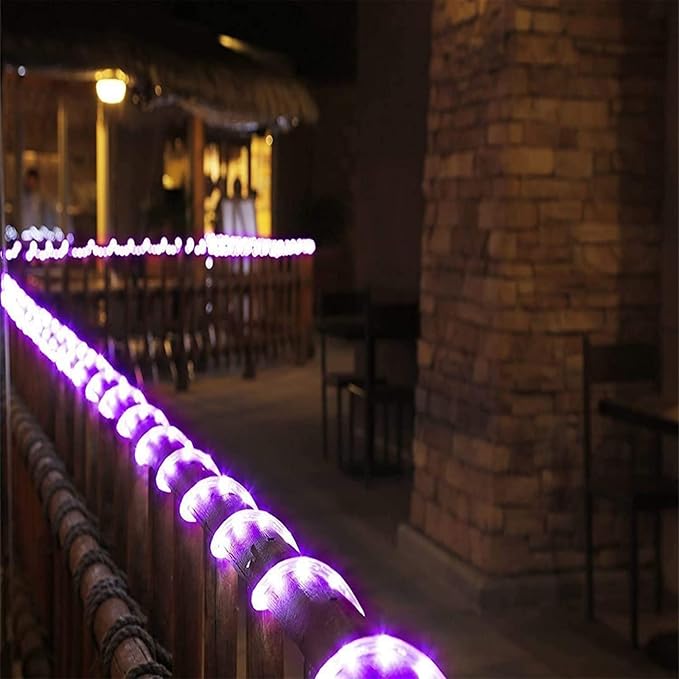 50ft 360 LED Rope Lights Outdoor, Connectable and Flexible Tube Lights - Image 6