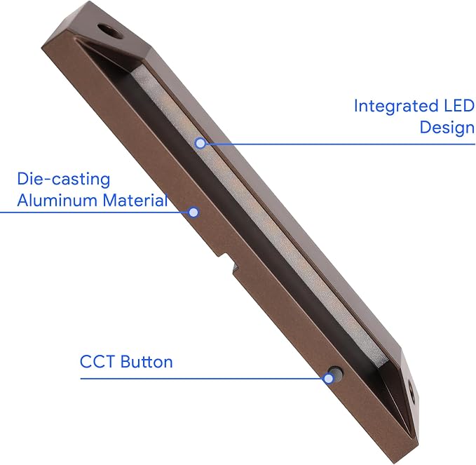 Energetic 5CCT LED Outdoor Step Lights, Low Voltage Deck Lights - Image 5