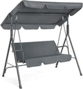VINGLI Heavy Duty 550 LBS Upgraded 2 Person Outdoor Porch Swing by VINGLI