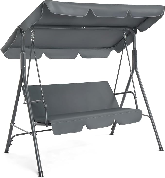 VINGLI 550 LBS Outdoor Porch Swing by VINGLI