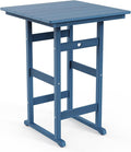 Patio Bar Table, Adirondack Table1 Pieces Set, Bar Height outdoor bar table Set by Orbcove