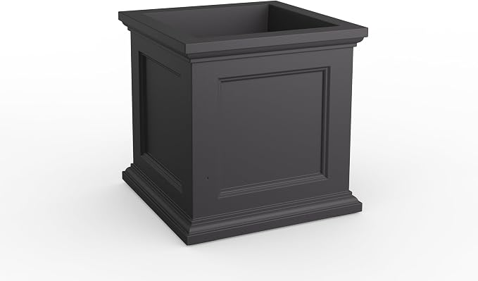 Mayne Fairfield 24-Inch Self Watering Square Planter Box, Weather-Resistant and - Image 11