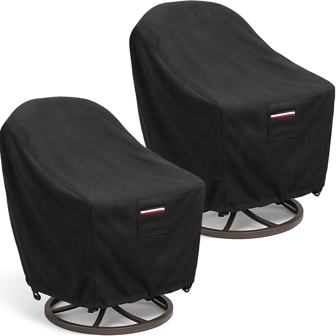 Waterproof Patio Chair Covers, 35W x 37D x 36H inches Heavy Duty Outdoor by Unknown