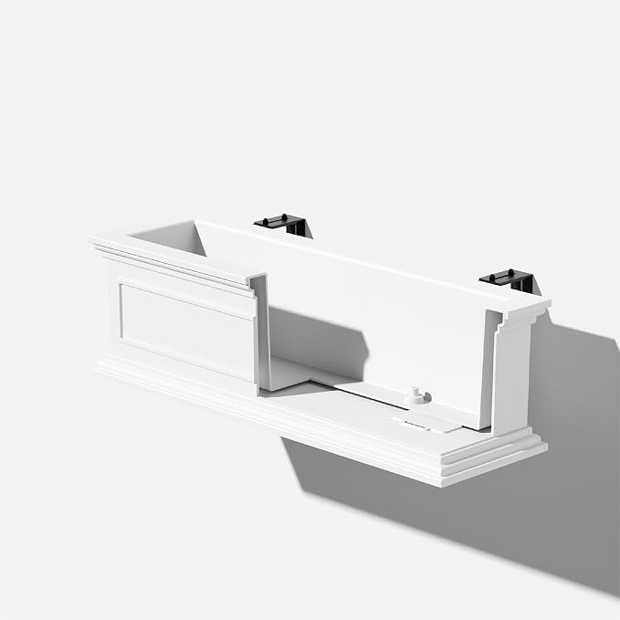 Veradek Brixton Series Plastic Railing Planter - Image 9