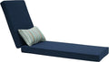 Outdoor Chaise Lounge Cushions, Olefin Lounge Cushion, Rainproof Color by Unknown