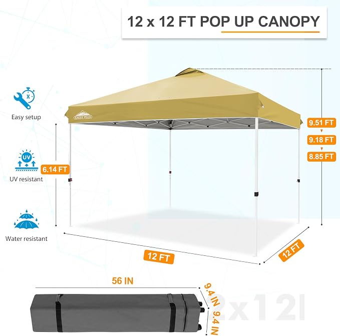 EAGLE PEAK Pop Up Canopy Tent - Image 3