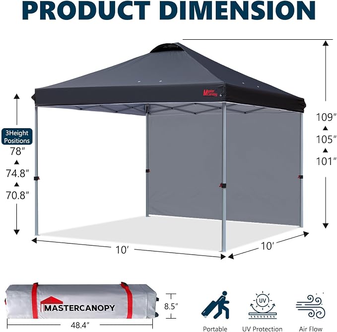 MASTERCANOPY Durable Pop-up Canopy Tent - Image 5