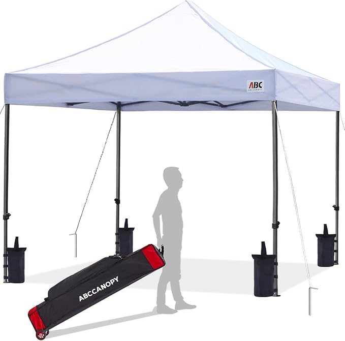 ABCCANOPY Patio Pop Up Canopy Tent 8x8 Commercial-Series by ABCCANOPY