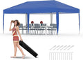 Garvee 10x10 Pop Up Canopy Tent, Heavy Duty Commercial Instant Shelter by Garvee