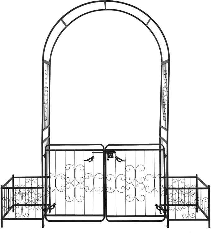 Garden Arbor Metal Garden Arch - Image 2