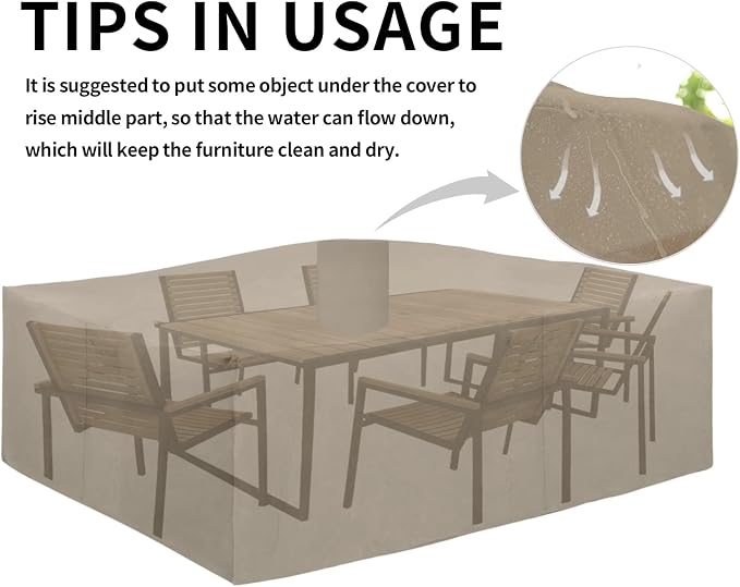 Easy-Going Heavy Duty Patio Furniture Cover - Image 7