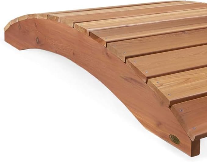 All Things Cedar Wooden Bridge, Outdoor Garden Walkway - Image 7