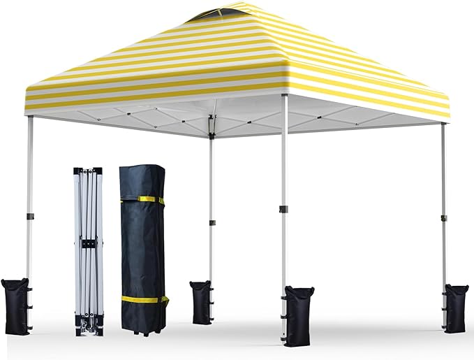 Nazhura 10' x 10' Pop Up Canopy by NazhuraGoodCompanionAtHome